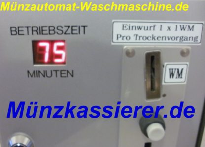 Münzkassierer.de Münzautomat Wäschetrockner Trockner incl. Wertmarken
